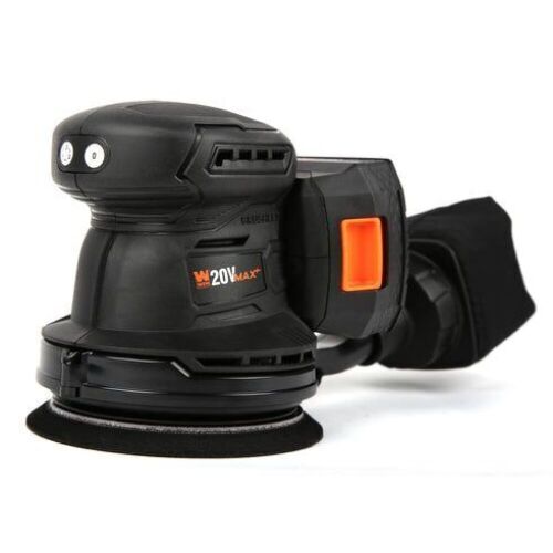 WEN 20405 20V Max Cordless Brushless 5-Inch Random Orbit Rotary Sander with 2.0 Ah Lithium-Ion Battery and Charger - Lot 655