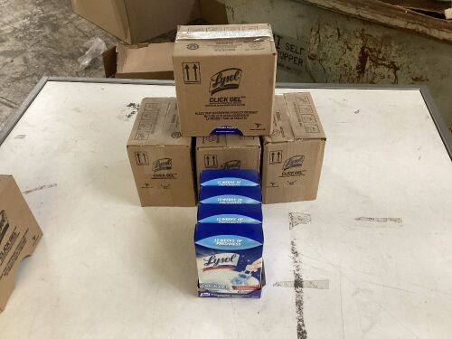 Lot of (20) Lysol Click Gel Automatic Toilet Bowl Cleaner, 6ct - Lot 678