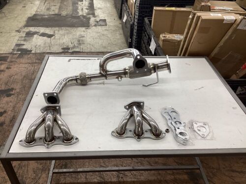 Downpipe Exhaust and Headers - Lot 685