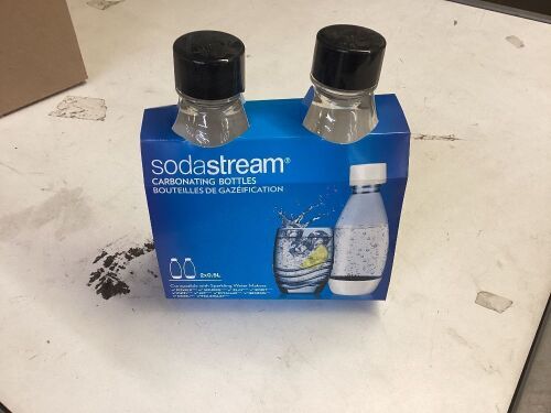 Lot of (13) SodaStream 1/2 Liter Carbonating Bottle, 2 Pack  - Lot 751