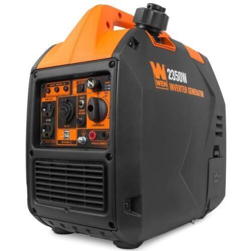 WEN 56235i Super Quiet 2350-Watt Portable Inverter Generator with Fuel Shut Off, CARB Compliant, Ultra Lightweight - Lot 41