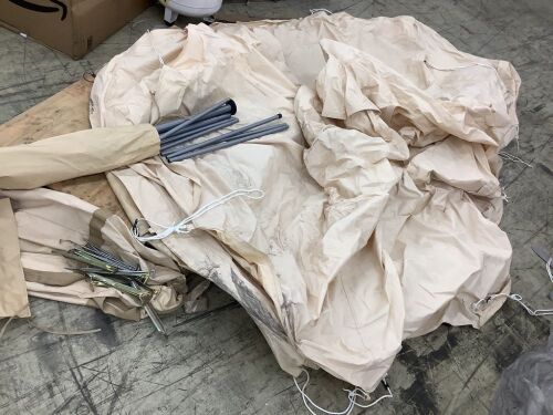 Canvas Bell Tent with Stove Jack  - Lot 94