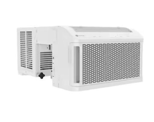 GE ClearView Ultra Quiet 6,100 BTU 115V Window Air Conditioner Cools 250 Sq. Ft. Quiet and Easy to Install in White  - Lot 31