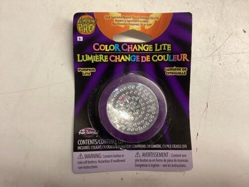 Lot of (24) Pumpkin Pro Color Change Pumpkin Light - Lot 759