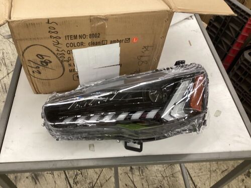 Pair of Headlights, Unknown Fit  - Lot 259
