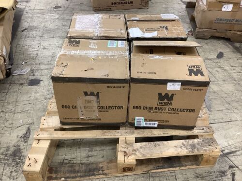 Lot of (4) WEN Dust Collectors  - Lot 636