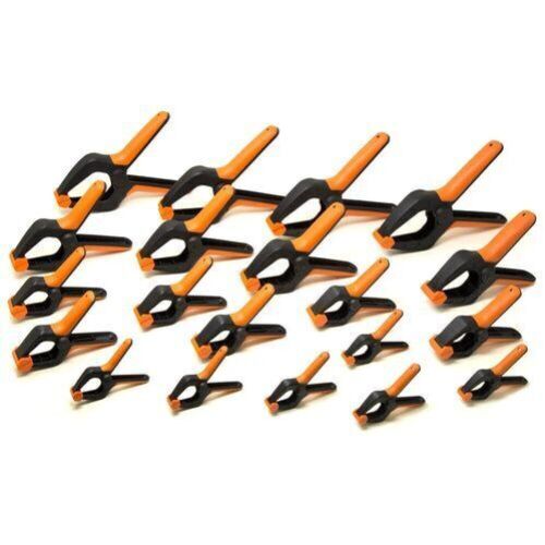 WEN CLA200 20-Piece Spring Clamp Set with 3/4-Inch, 1-Inch, 2-Inch and 3-Inch Clamps - Lot 211