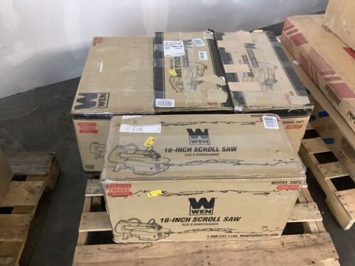 Lot of (4) WEN Scroll Saws  - Lot 122