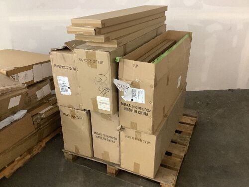 Large Lot of Window Wind Deflectors for Cars, Unknown Fit  - Lot 172