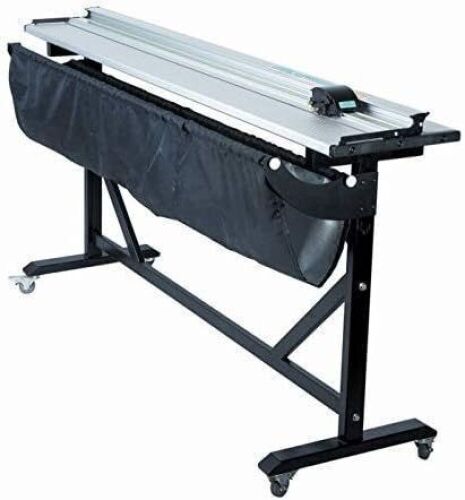 60 inch Wide Format Rotary Paper Trimmer Cutter Machine with Support Stand  - Lot 48