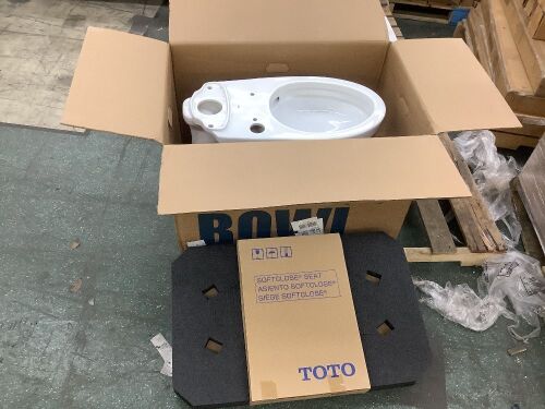Toilet Bowl & Lid  - Lot 326