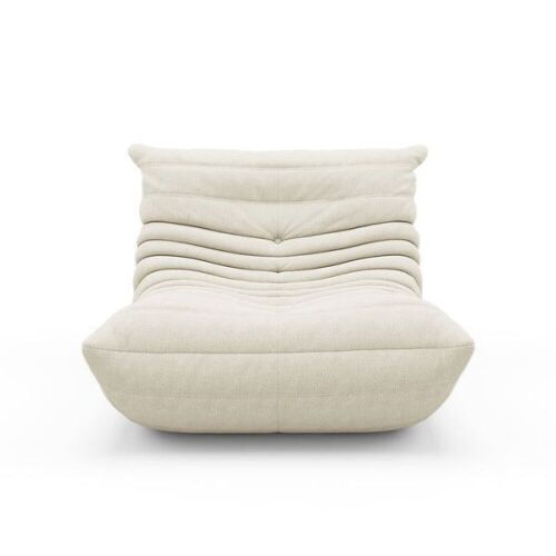 Suede Bean Bag Chair   - Lot 59