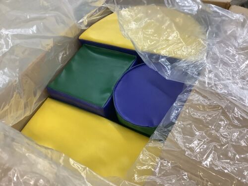Foam Climbing Blocks, 5 Pc  - Lot 178