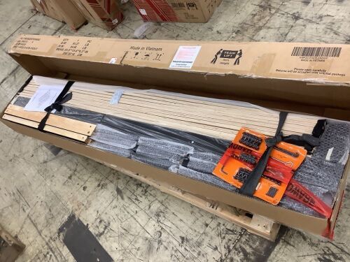 Upholstered Bed Frame, King  - Lot 13