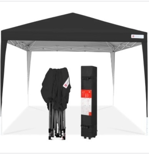Outdoor Portable Pop Up Canopy Tent w/ Carrying Case, 10x10ft - Lot 184