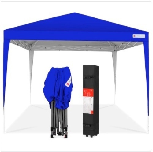 Outdoor Portable Pop Up Canopy Tent w/ Carrying Case, 10x10ft - Lot 185