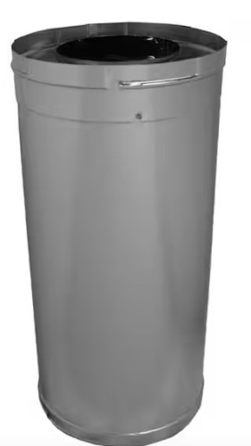 DuraVentDuraPlus 6 in. x 12 in. Triple-Wall Chimney Stove Pipe - Lot 201