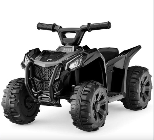 6V Kids Ride-On 4-Wheeler Quad ATV Car w/ 1.8mph Max Speed, Treaded Tires - Lot 290