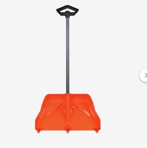 US.Shovel 24-in Plastic Snow Shovel with 24-in Steel Handle - Lot 224