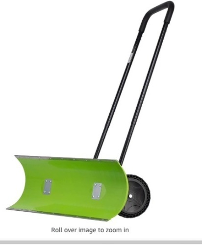 Earthwise Power Tools by ALM SN003 38-Inch Dual-Sided Pusher Snow Shovel - Lot 225