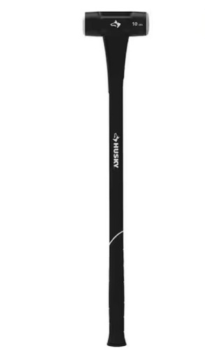 Husky10 lbs. Sledge Hammer with 34 in. Fiberglass Handle - Lot 249