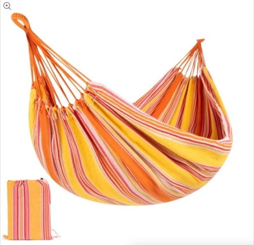 2-Person Brazilian-Style Double Hammock w/ Portable Carrying Bag - Lot 305