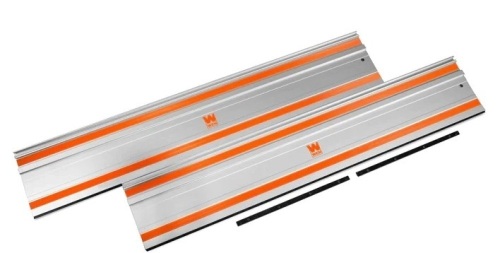 WEN CT9502 100-Inch Track Saw Track Guide Rail and Adapters - Lot 332