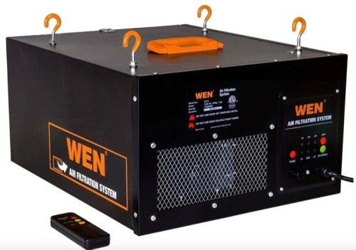 WEN 3410 3-Speed Remote-Controlled Air Filtration System (300/350/400 CFM) - Lot 374