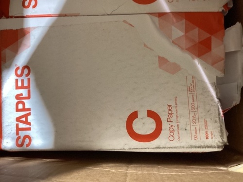 10 reams of standard copy paper - Lot 95
