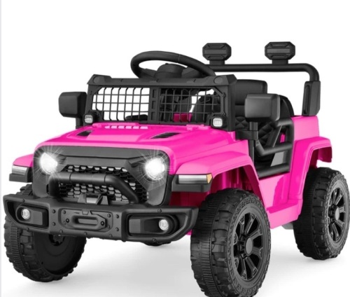 6V Kids Ride-On Truck Car w/ Parent Remote Control, 4-Wheel Suspension - Lot 424