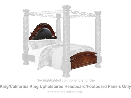 Millennium Bedroom North Shore King/California King Upholstered Headboard/Footboard Panels (only) B553-172 at Dewey Furniture  - Lot 723