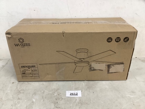 Wurzee Ceiling Fan With Lights - Lot 2612