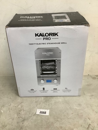 Kalorik Pro 1500 Electric Steakhouse Grill - Lot 2668