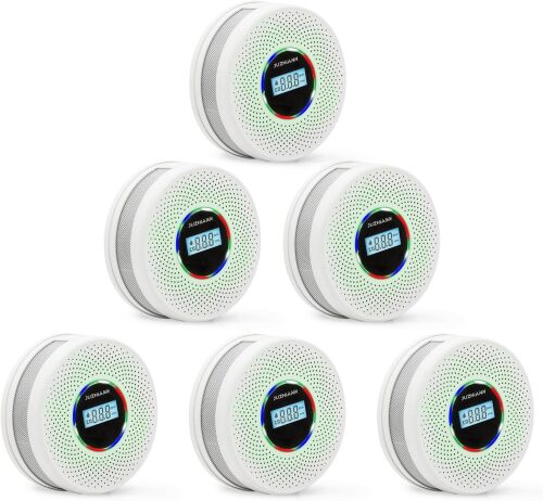 Smoke and Carbon monoxide detector, 6-pack - Lot 2300