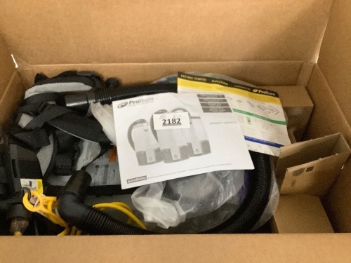Backpack Vaccum - Lot 2182