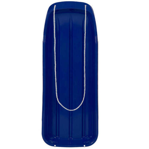 48in Kids Toboggan Snow Sled Board w/ Pull Rope, Curved Edges - Lot 2785