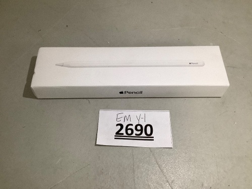 Apple Pencil 2nd Gen - Lot 2690