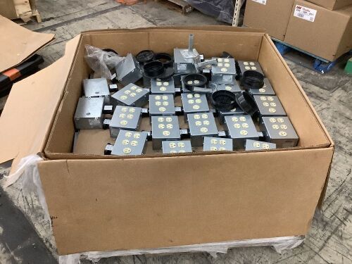 Lot of Approx (125) Walkerflex Wiring System Prefabricated Lighting and Power Distribution Assembly  - Lot 130