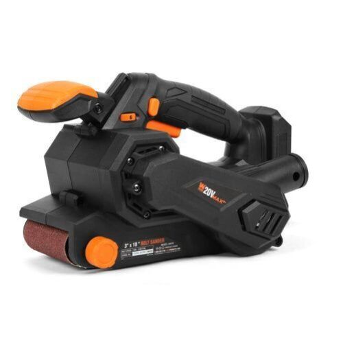 WEN 20418BT 20V Max Cordless Belt Sander, Variable Speed, Handheld and Portable, Tool Only  - Lot 176