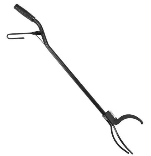 Sunnydaze Decor 36 in. Spring-Loaded Firewood Log Grabber Claw  - Lot 295
