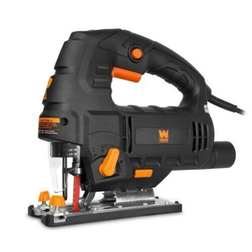 WEN 33606 6.6-Amp Variable Speed Orbital Jig Saw with Laser and LED Light - Lot 296