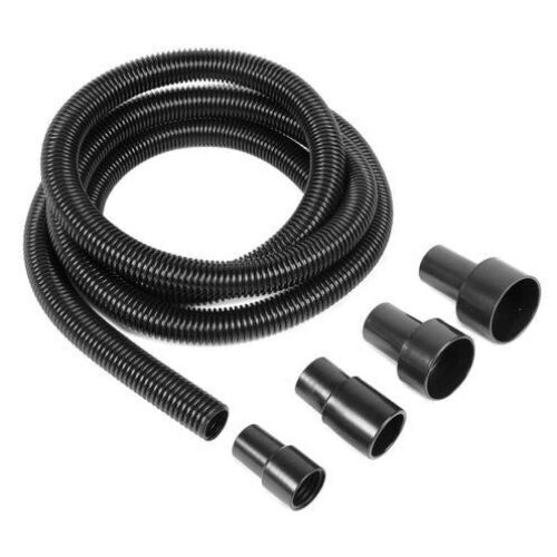 Lot of (3) WEN DCA020 1.25-Inch by 10-Foot Dust Hose Kit with Fittings and Reducers - Lot 343