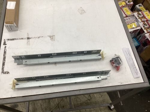 Soft Close Under Mount Drawer Slides - Lot 556