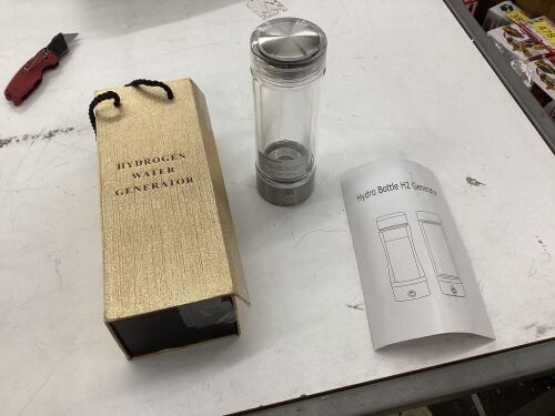 Hydrodgen Water Bottle - No Charger  - Lot 764