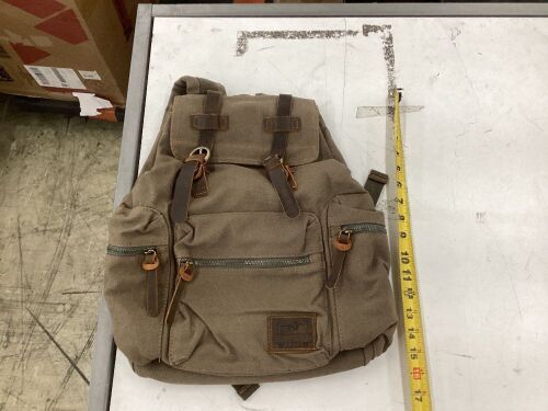 Canvas Backpack  - Lot 437