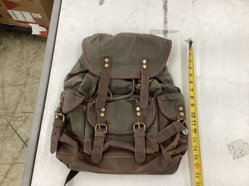 Canvas Backpack  - Lot 447