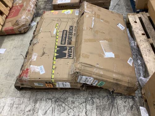 Lot of (2) WEN Work Benches - Uninspected - Lot 230