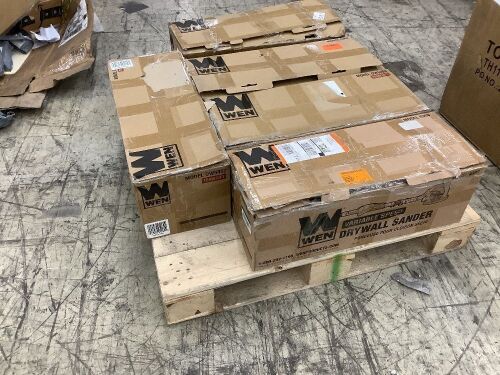 Lot of (5) WEN Drywall Sanders - Uninspected - Lot 250