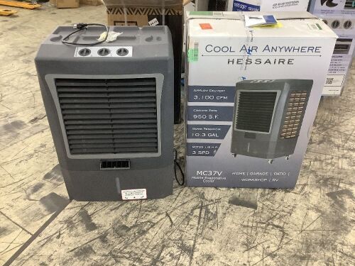 Hessaire 3,100 CFM 3-Speed Portable Evaporative Cooler for 950 sq. ft.  - Lot 251