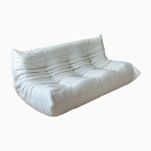 Armless Bean Bag Chair 3-Seat Togo - Lot 51